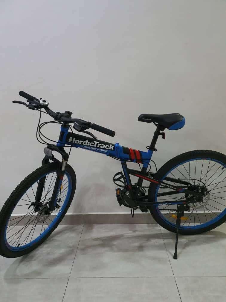 Nordictrack folding bike clearance