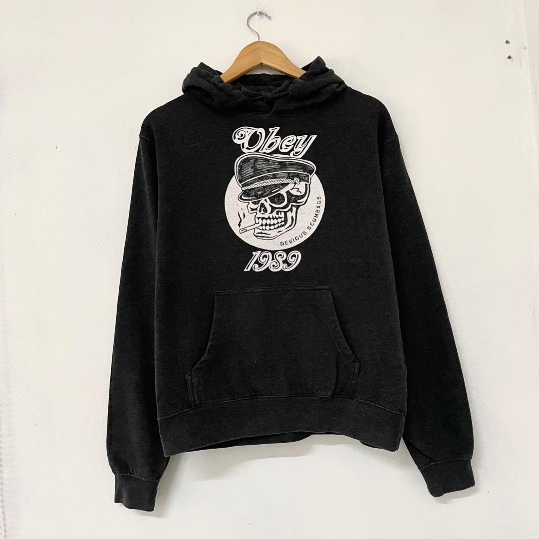 Obey skull hoodie online