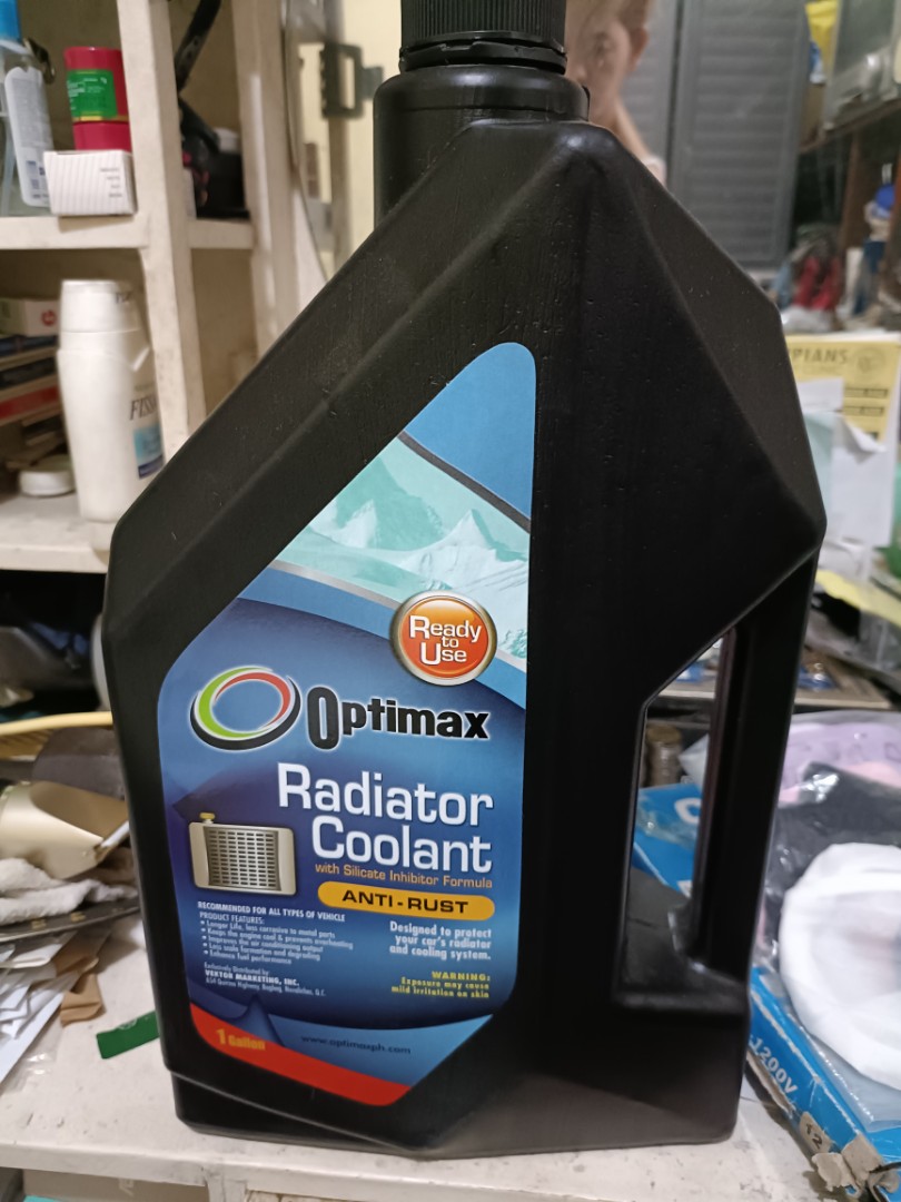OPTIMAX RADIATOR COOLANT 1 GAL., Everything Else, Others on Carousell