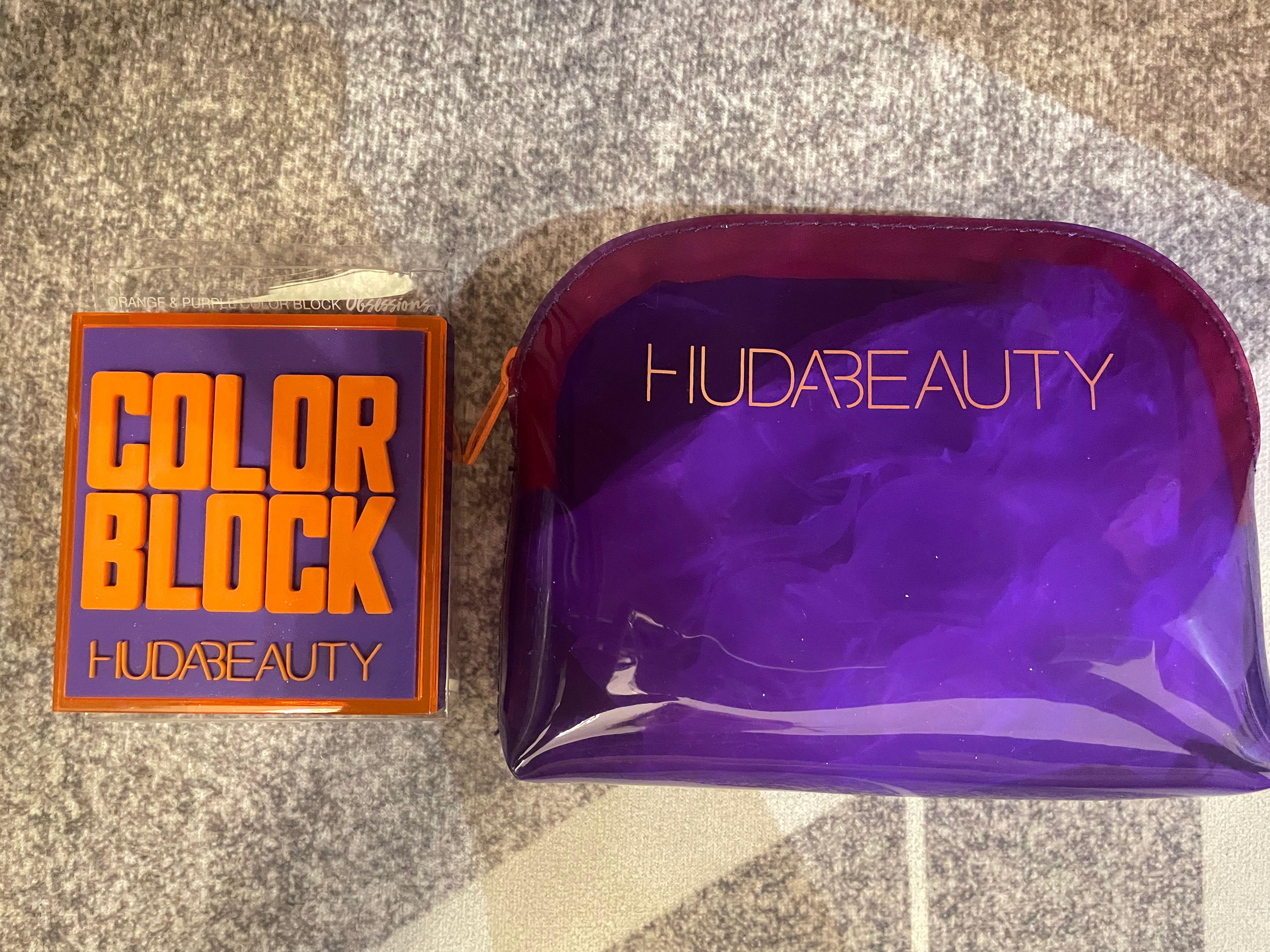 Color Block Obsessions Palette: Purple & Orange