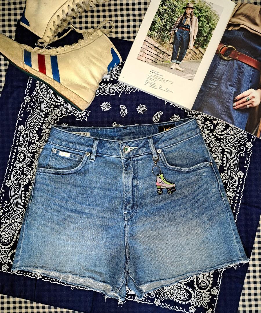 Lee original Jade fusion denim shorts for Ladies 27 22