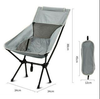 [Sewa/Rental] Outdoor portable folding chair with backrest