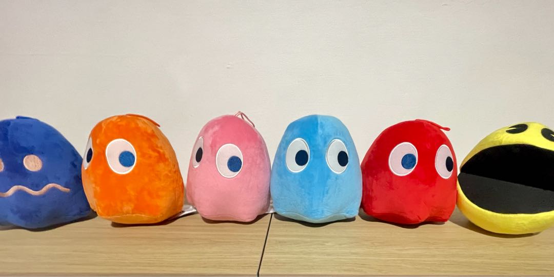 pacman soft toy