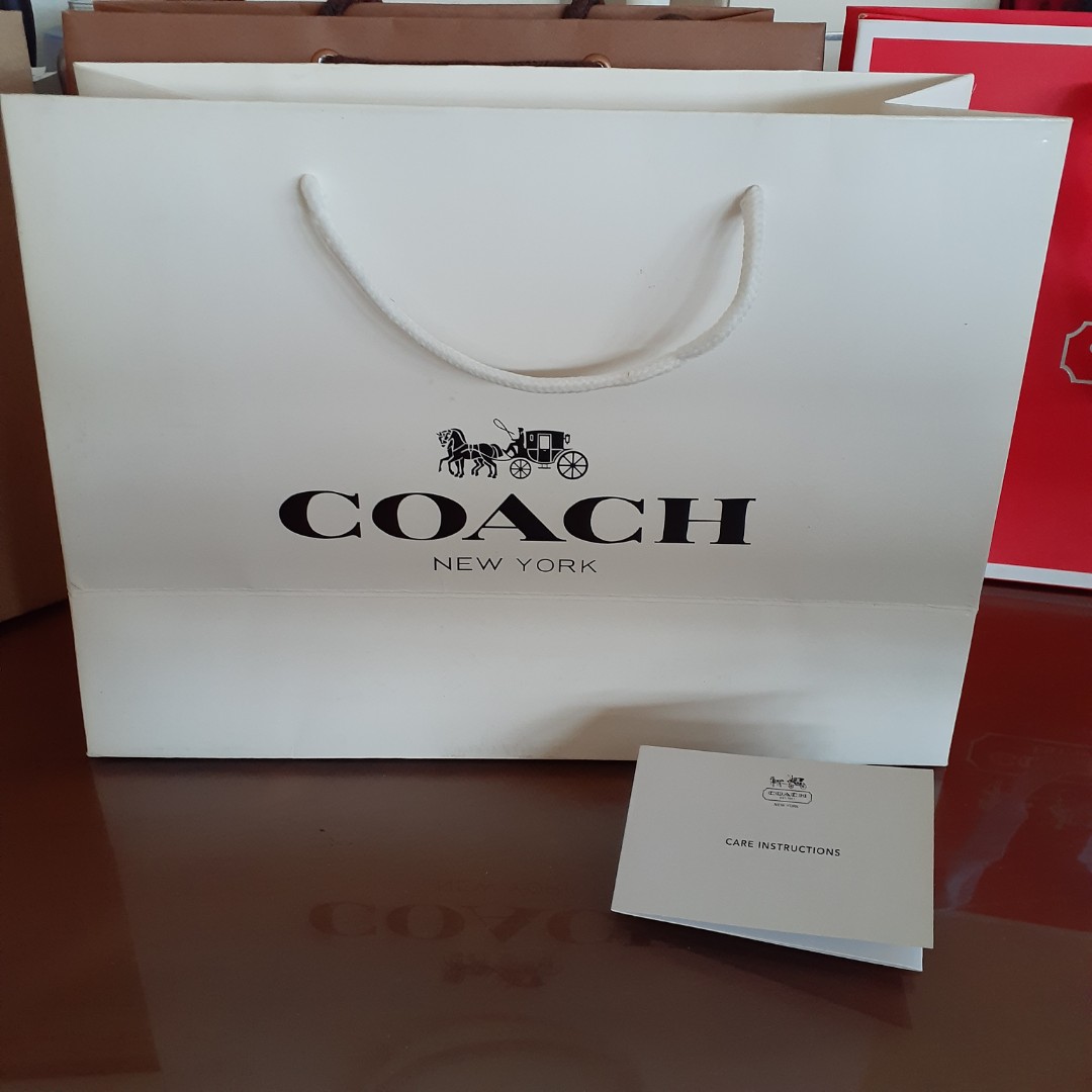 Paper bag original coach