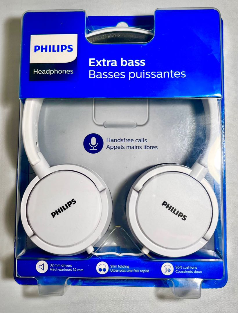 Philips headphones extra clearance bass basses puissantes