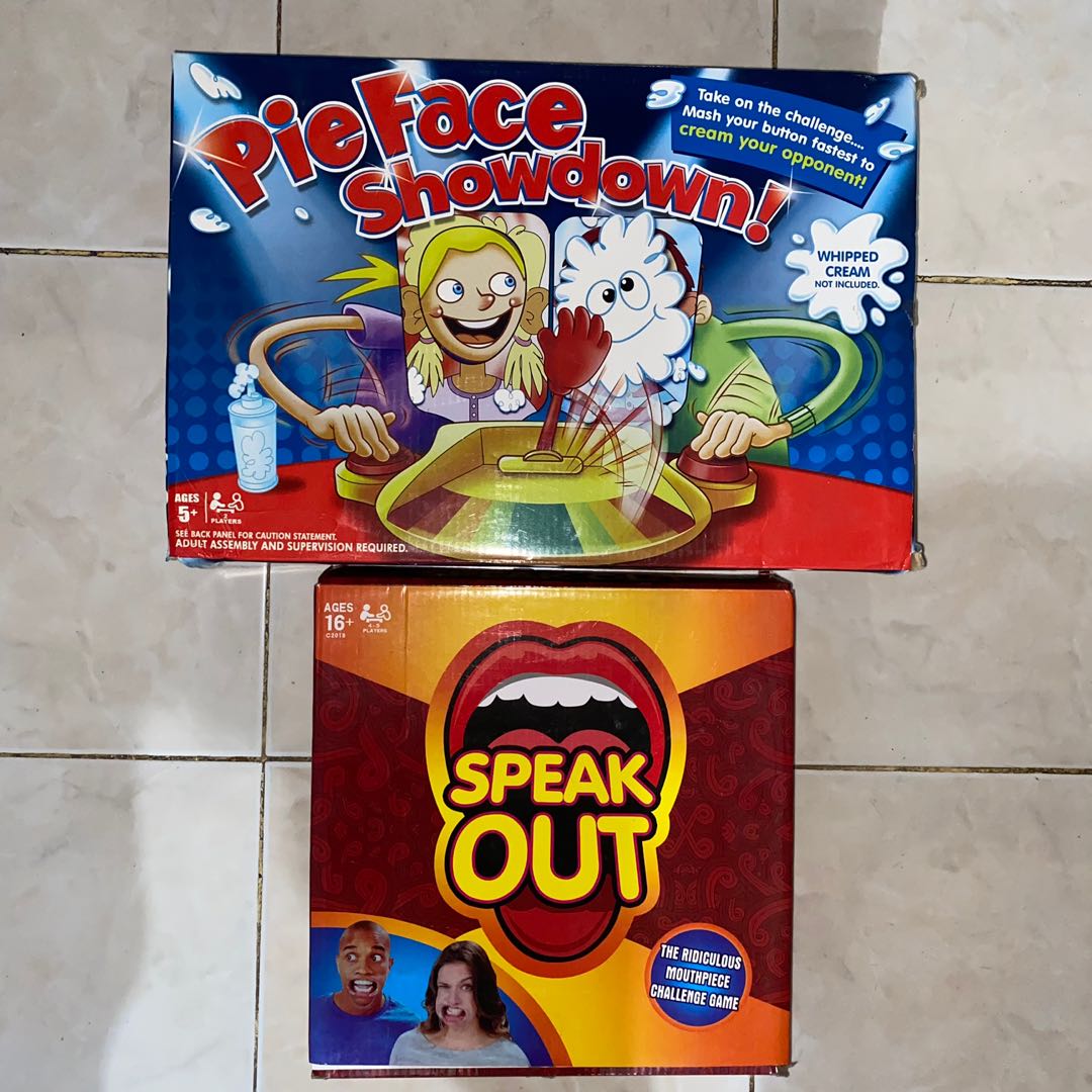 Pie face store showdown