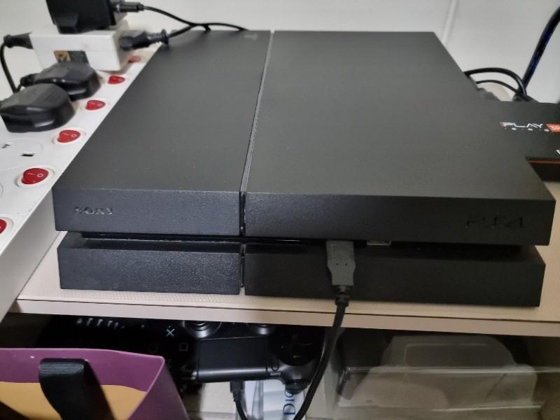 Playstation 4 Ps4 Fat 500gb For Sale Together With 10 Games Hobbies Toys Toys Games On Carousell