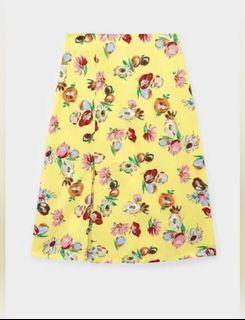 Pomelo BNWT Floral Midi Skirt