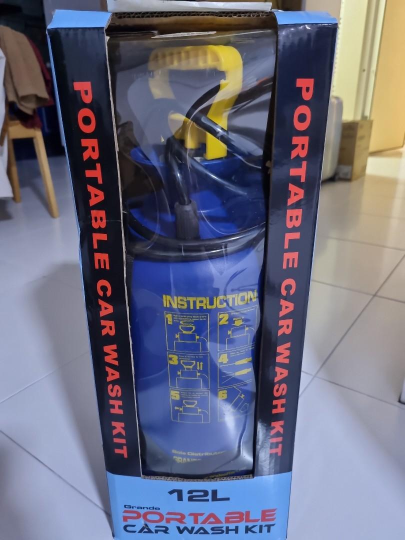 Portable Car Wash Kit (12 Litres), Car Accessories, Accessories on