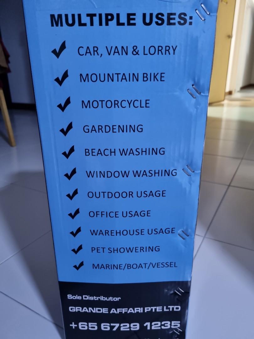 Portable Car Wash Kit (12 Litres), Car Accessories, Accessories on