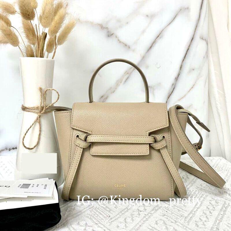 Pre-order Celine Pico Size Belt Bag Light Taupe, Luxury, Bags & Wallets on  Carousell