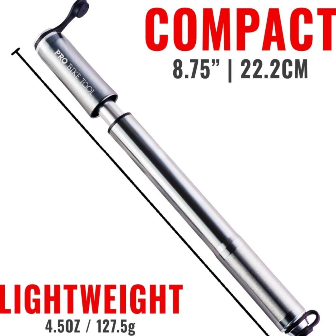 Pro bike tool bike pump with gauge best sale