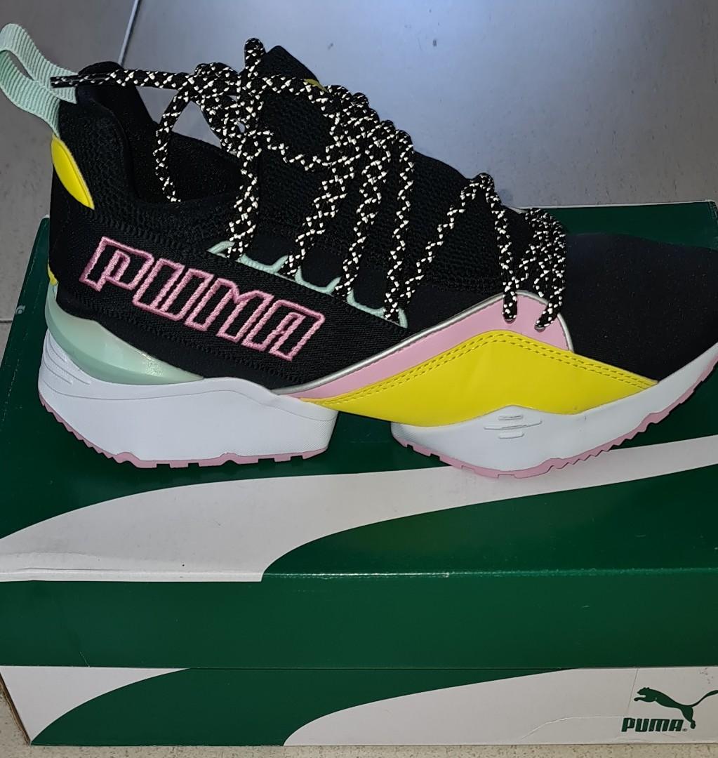 Puma black blazing yellow best sale