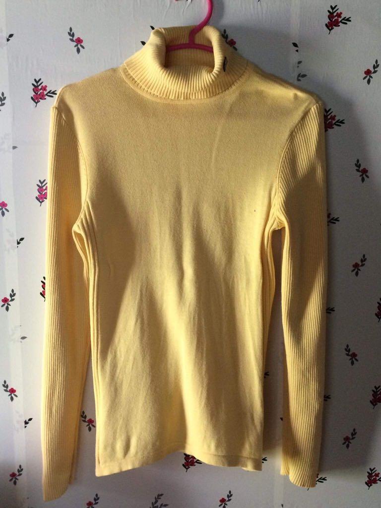 Ralph lauren yellow turtleneck clearance