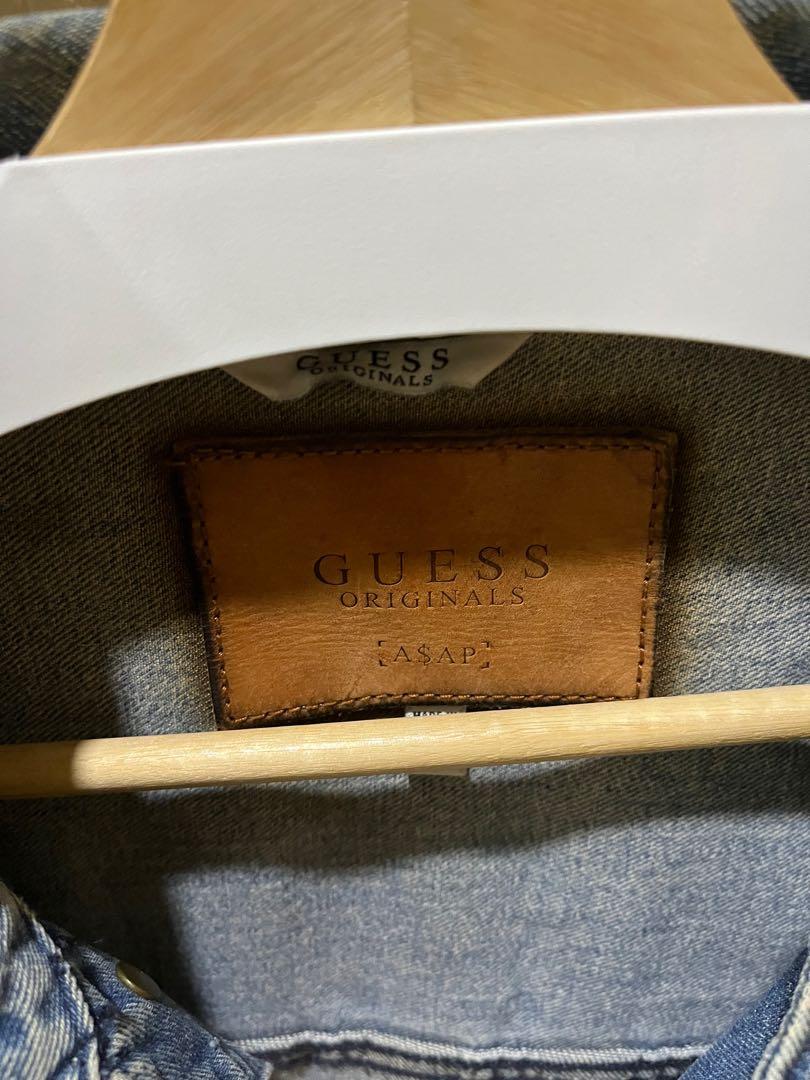 Guess x asap rocky denim deals jacket