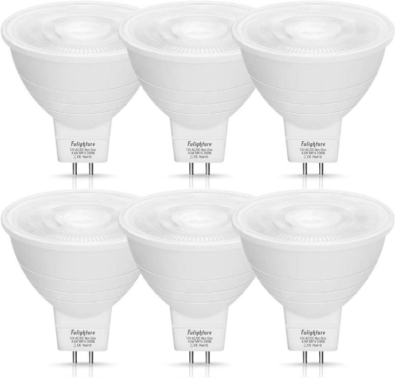 6x Eco MR16 GU5.3 50W Halogen Dimmable Light Bulb Spot Lamp 12V PACK OF 6 Bulbs 
