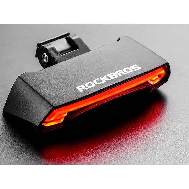 Rockbros Bicycle Rear Tailight With Wireless Remote Turn Signal And Rockbros Bicycle Rear Tailight With Wireless Remote Turn Signal And
