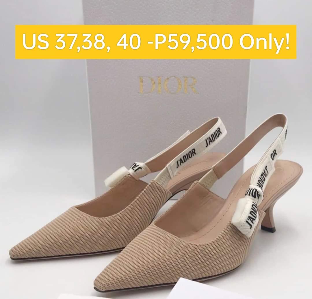 Dior slingback sale top