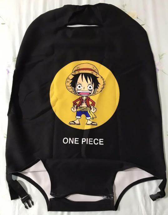 Sale Luffy One Piece Luggage Cover, Hobbies & Toys, Travel, Luggage on