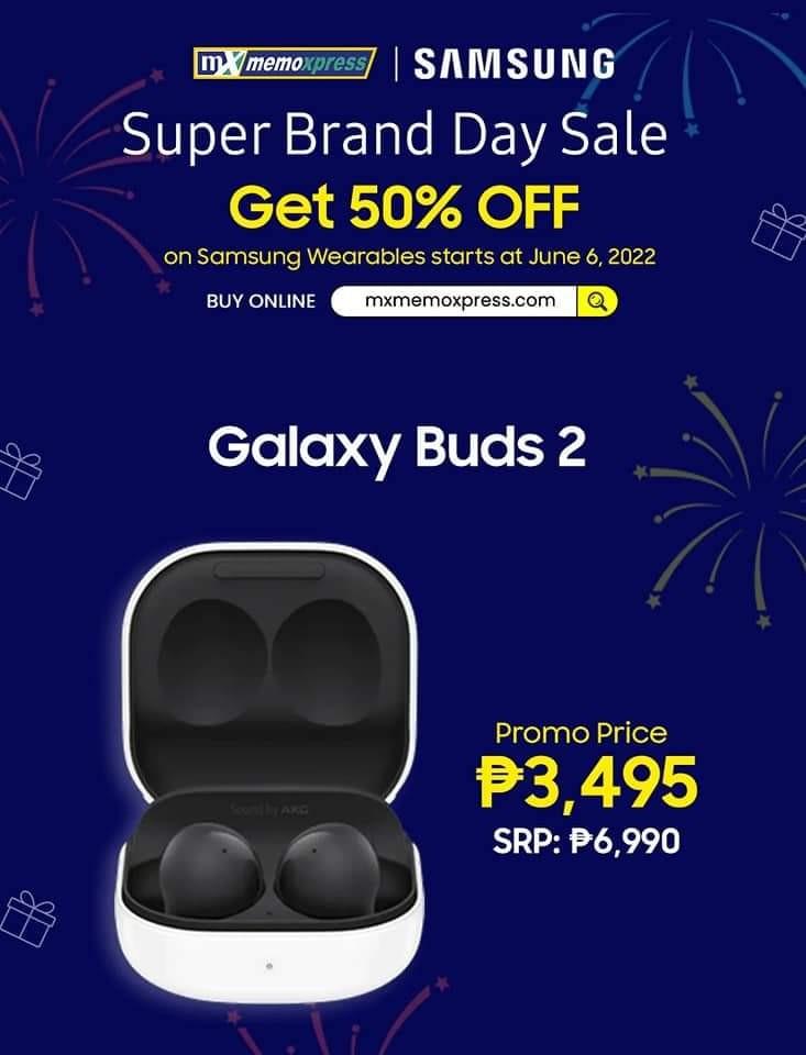 SAMSUNG BRAND DAY SALE 50 OFF ON GALAXY BUDS 2 PRO AND LIVE