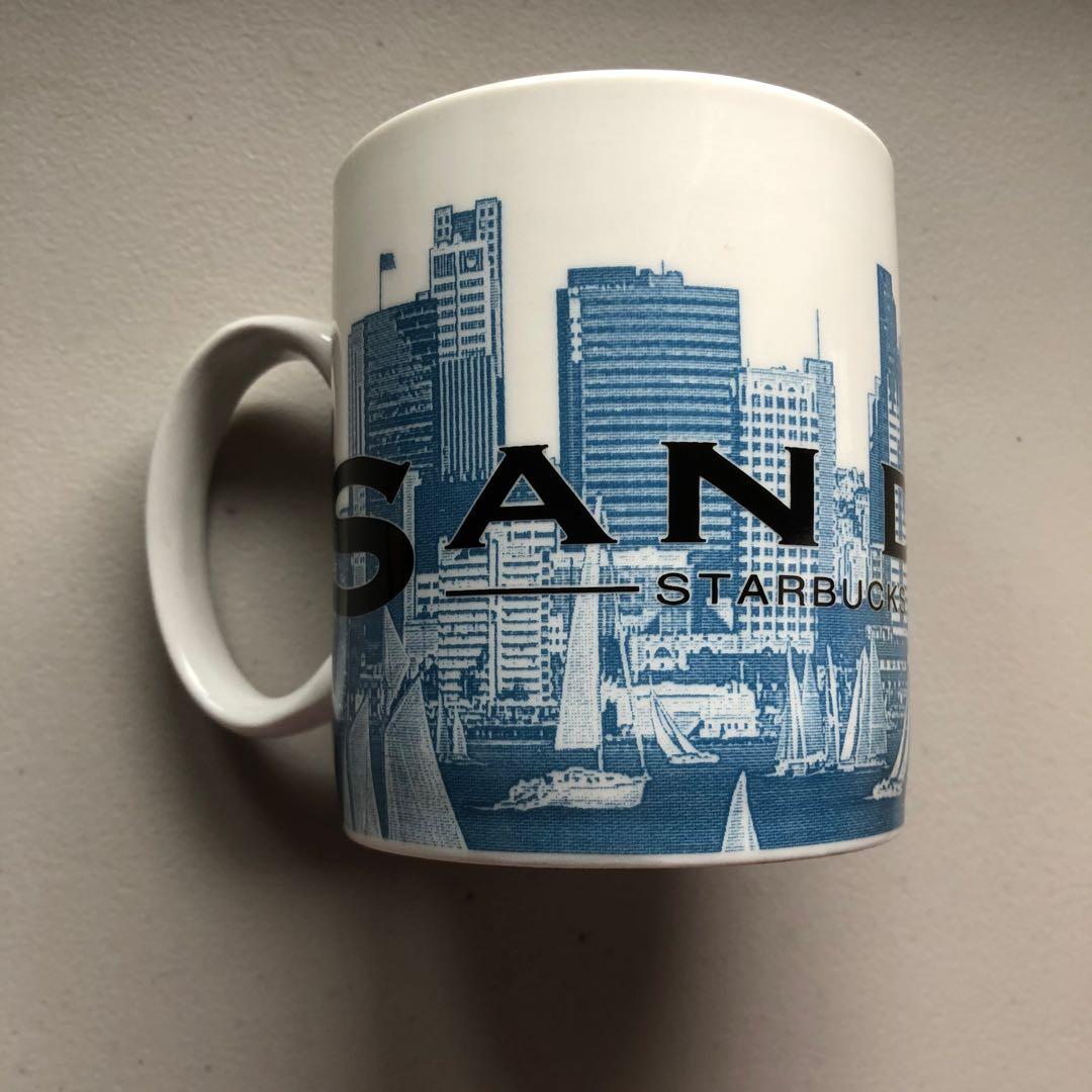 San Diego Skyline Mug Starbucks Coffee, Hobbies & Toys, Memorabilia