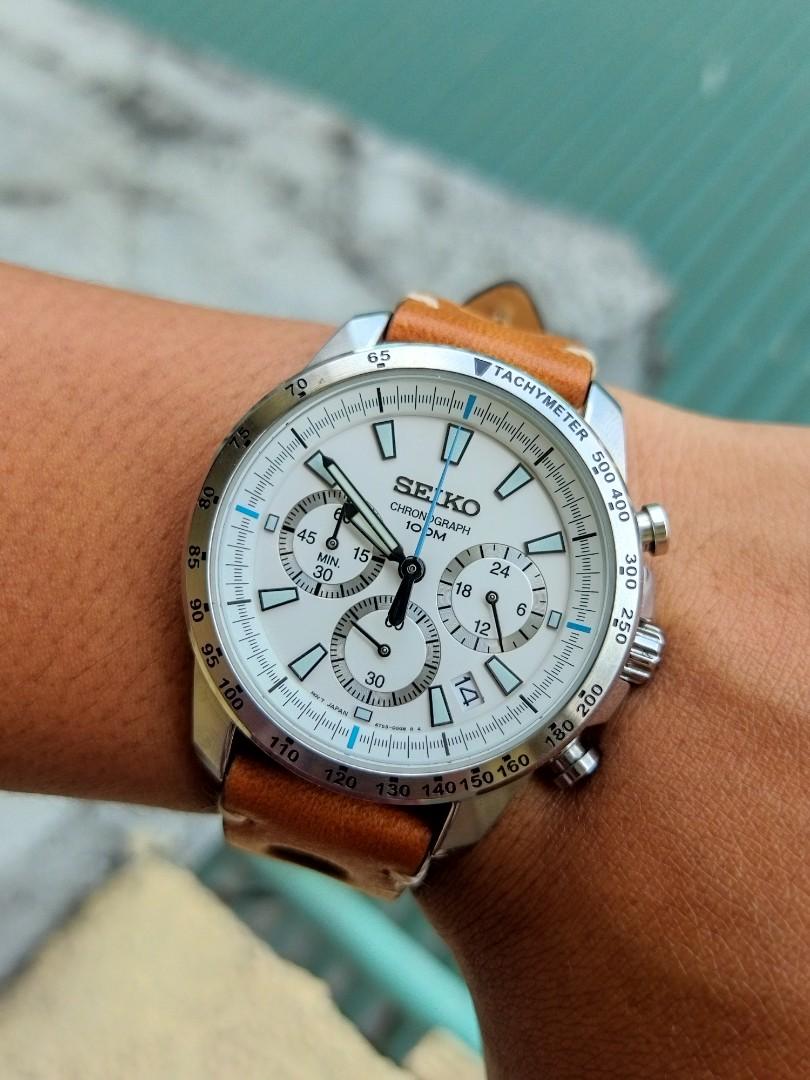 Seiko SSB025 Chronograph Men s Fashion Watches Accessories