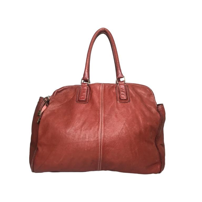 Sissi Rossi, ladies brown leather handbag
