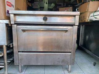 stainless steel heavyduty gas oven