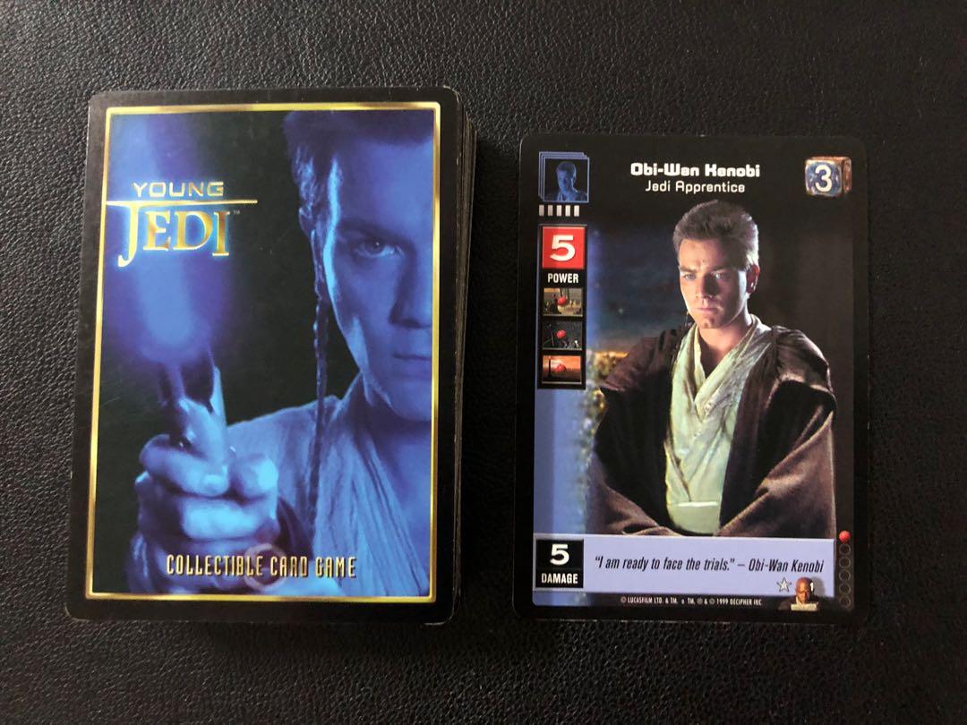 Star Wars Young Jedi Booster Pack x 2 NEW Trading Card Game The Council 