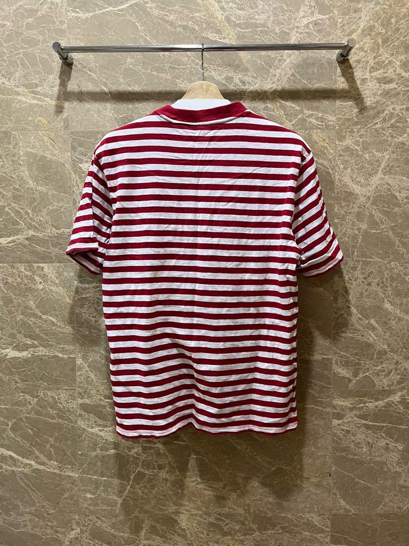 STEAL Authentic ASAP Rocky x Guess USA David Reactive Tee Red Men s Fashion Tops Sets Tshirts Polo Shirts on Carousell