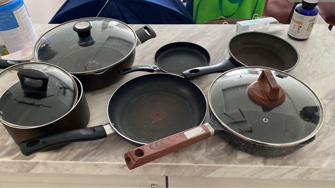 Verhuizer Verwoesting bad Tefal, vintage, ikea pots and pans, Furniture & Home Living, Kitchenware &  Tableware, Cookware & Accessories on Carousell
