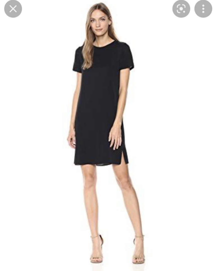 Theory silk tee dress 2025