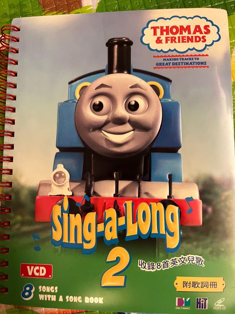 Thomas & friends sing-a-long 2 書及VCD, 興趣及遊戲, 書本& 文具