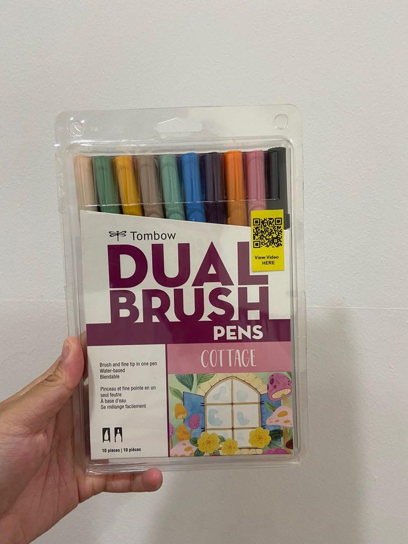 Tombow Dual Brush Pens (Cottage), Hobbies & Toys, Stationery & Craft, Craft Supplies & Tools on