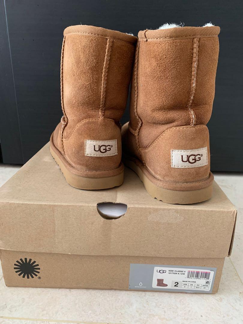 UGG Kids Classic size 2 size 3 Women s Fashion Footwear Boots on Carousell