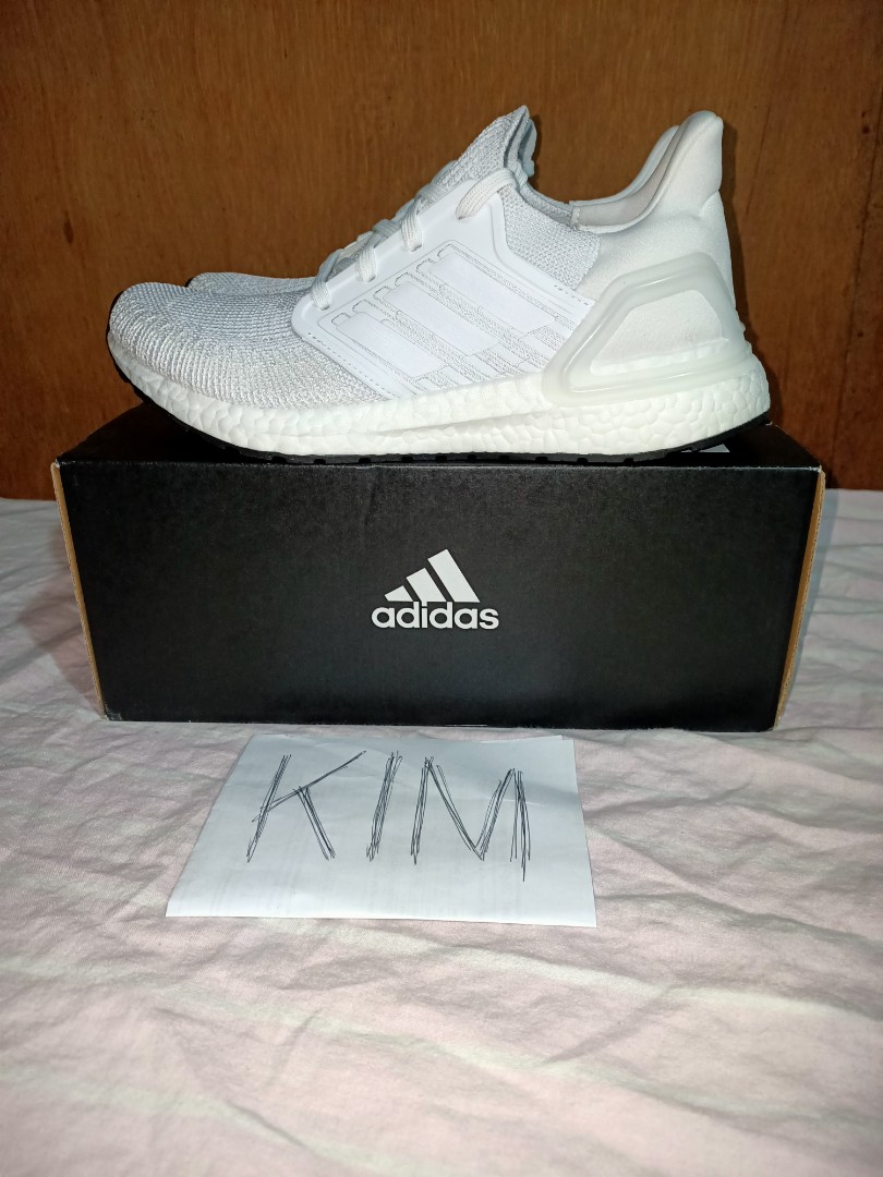triple white ultraboost 20