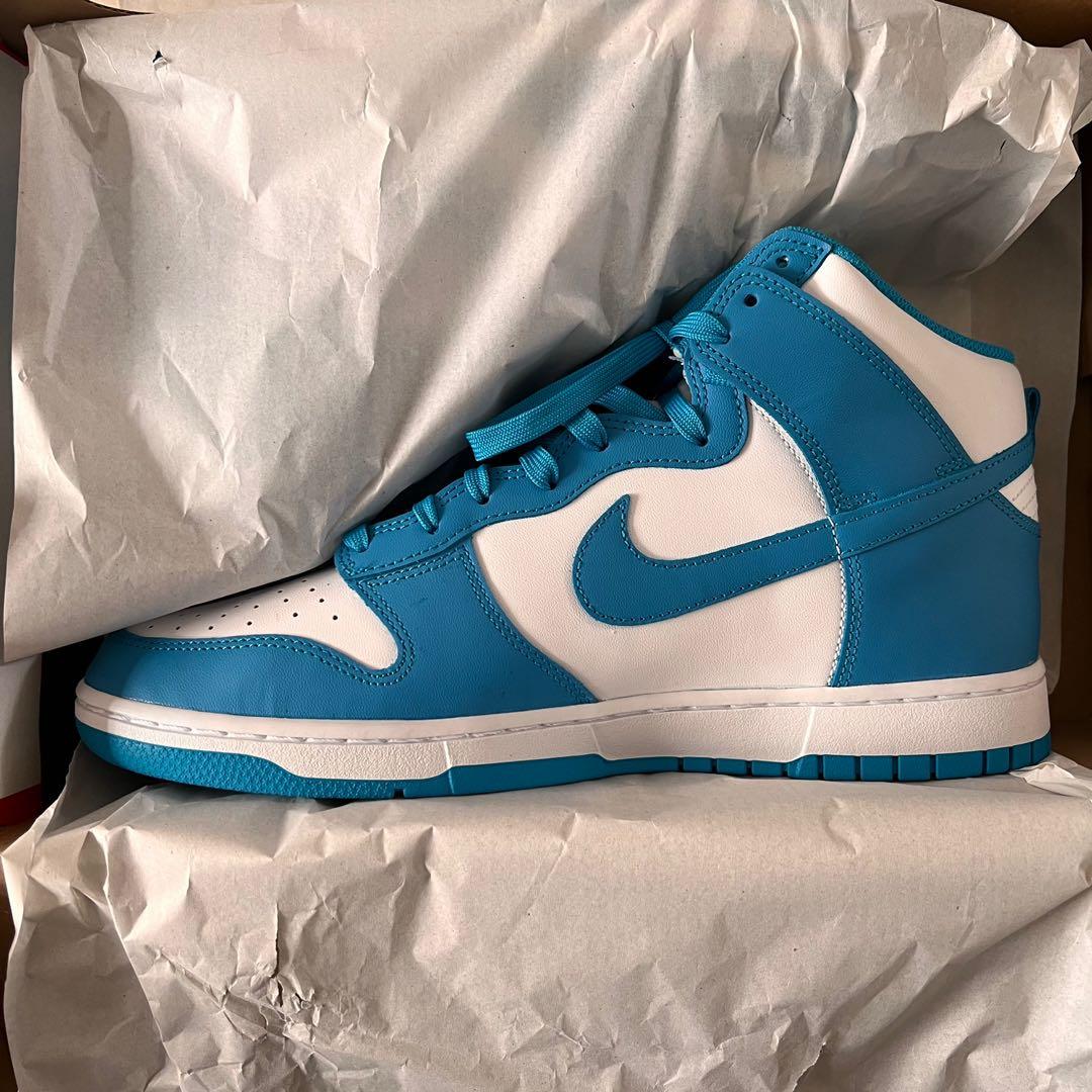 US12 Nike Dunk High Retro LASER BLUE, Men