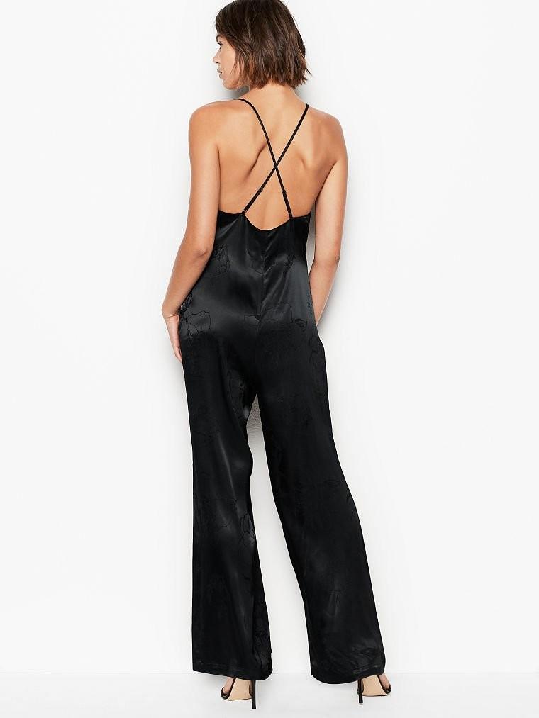 Victoria secret sale satin jumpsuit