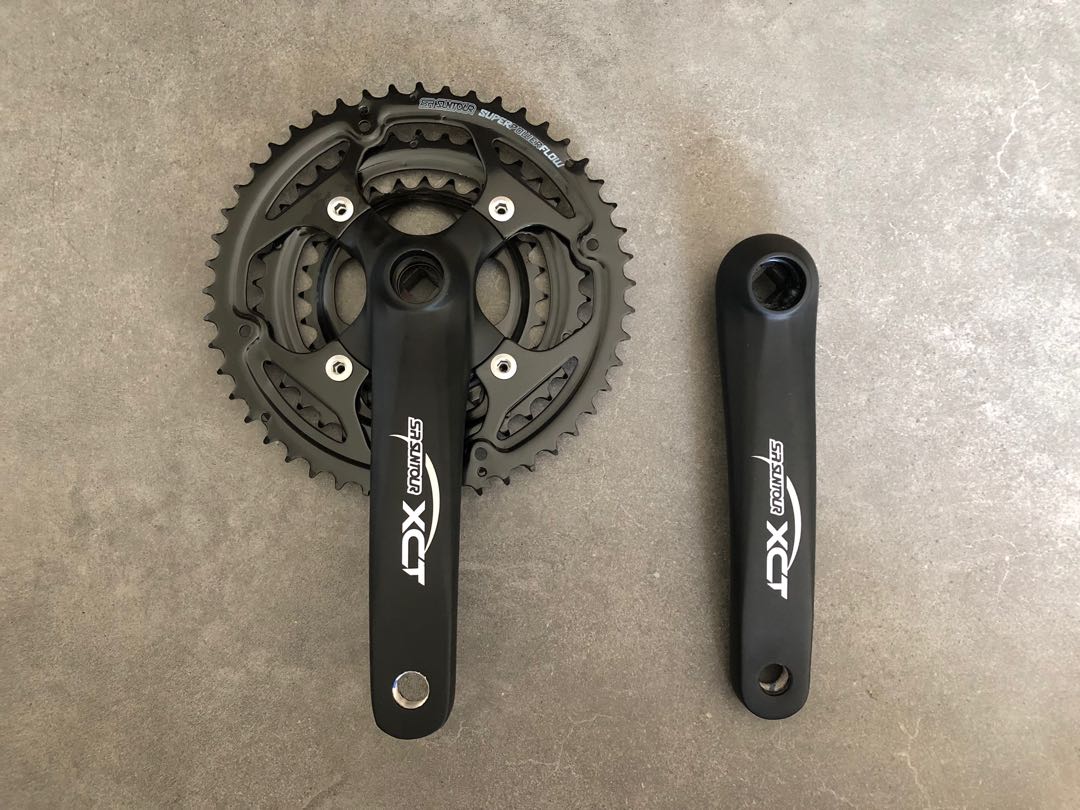 Sr suntour xct sales crankset