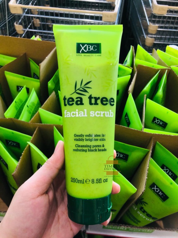 XBC Tea Tree Facial Scrub 250mL, Beauty & Personal Care, Face, Face