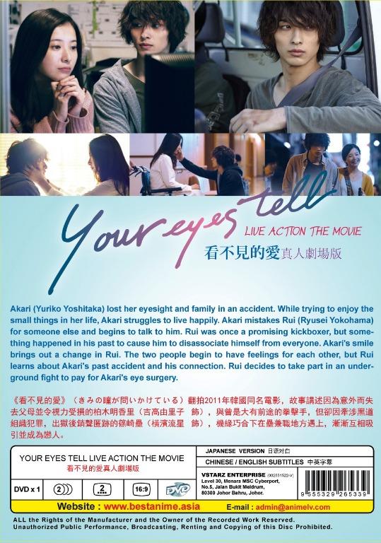 Your eyes tell hotsell full movie eng sub