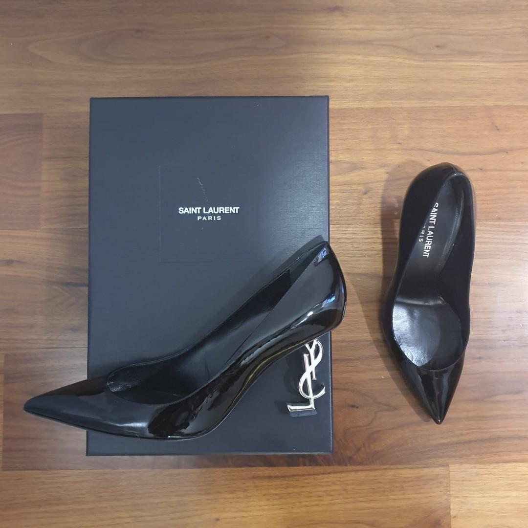 YSL Saint Laurent Black opium Shoes