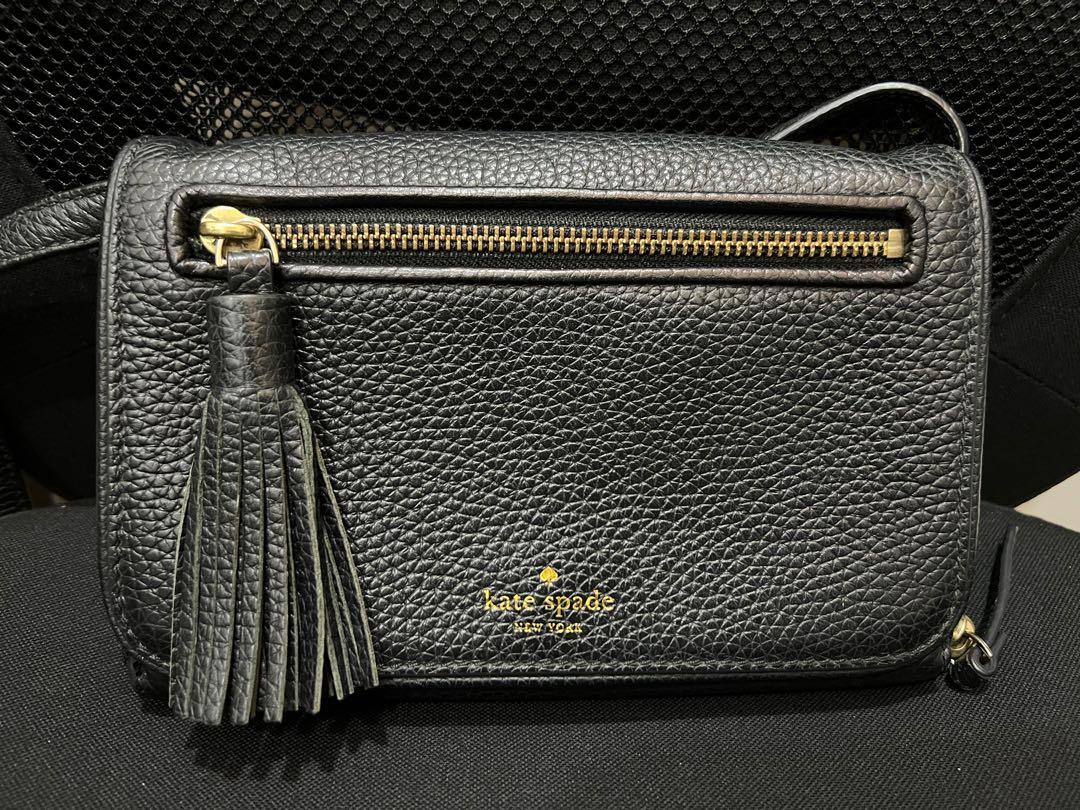 100 Authentic Kate Spade Crossbody Black Tassel purse