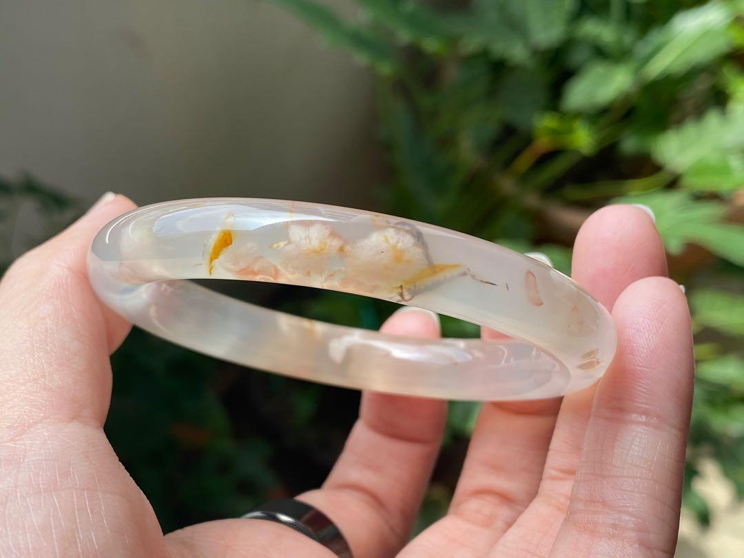 Sakura store agate bangle