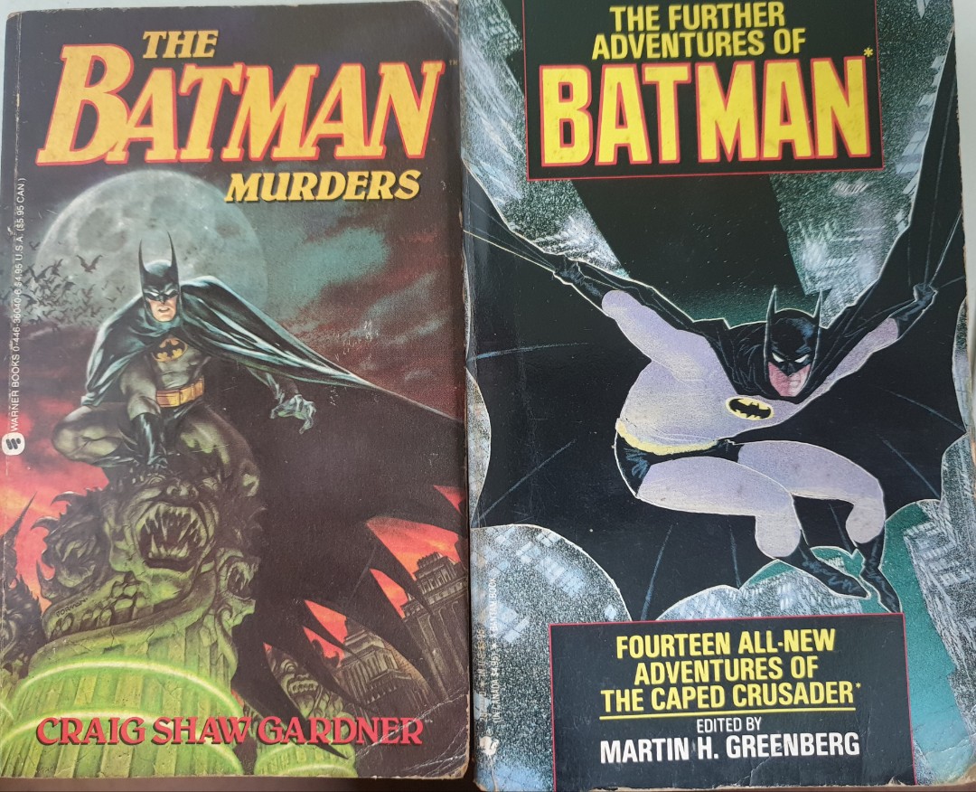80s & 90s Batman books, Hobbies & Toys, Books & Magazines, Fiction &  Non-Fiction on Carousell