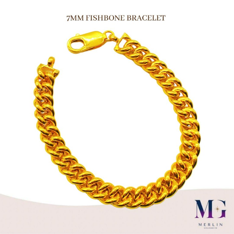 Gold bone bracelet store
