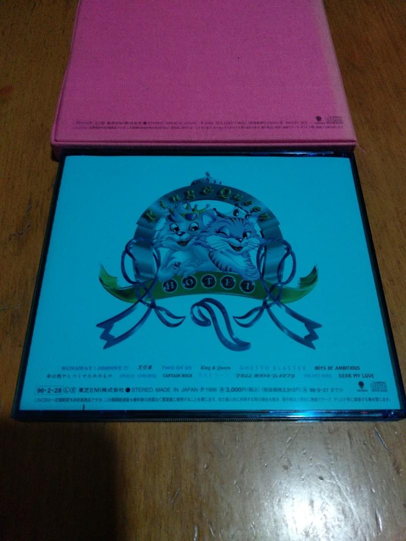 布袋寅泰king & queen JAPAN CD 1996, 興趣及遊戲, 音樂、樂器& 配件