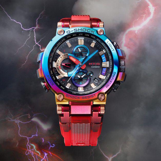 G shock mtg cheap limited edition rainbow