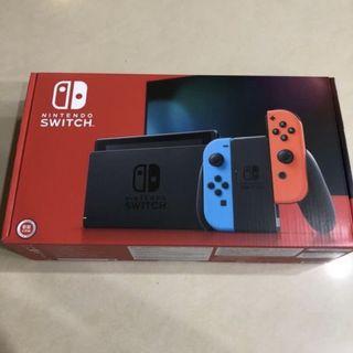 全新未拆封 Switch 電力加強版