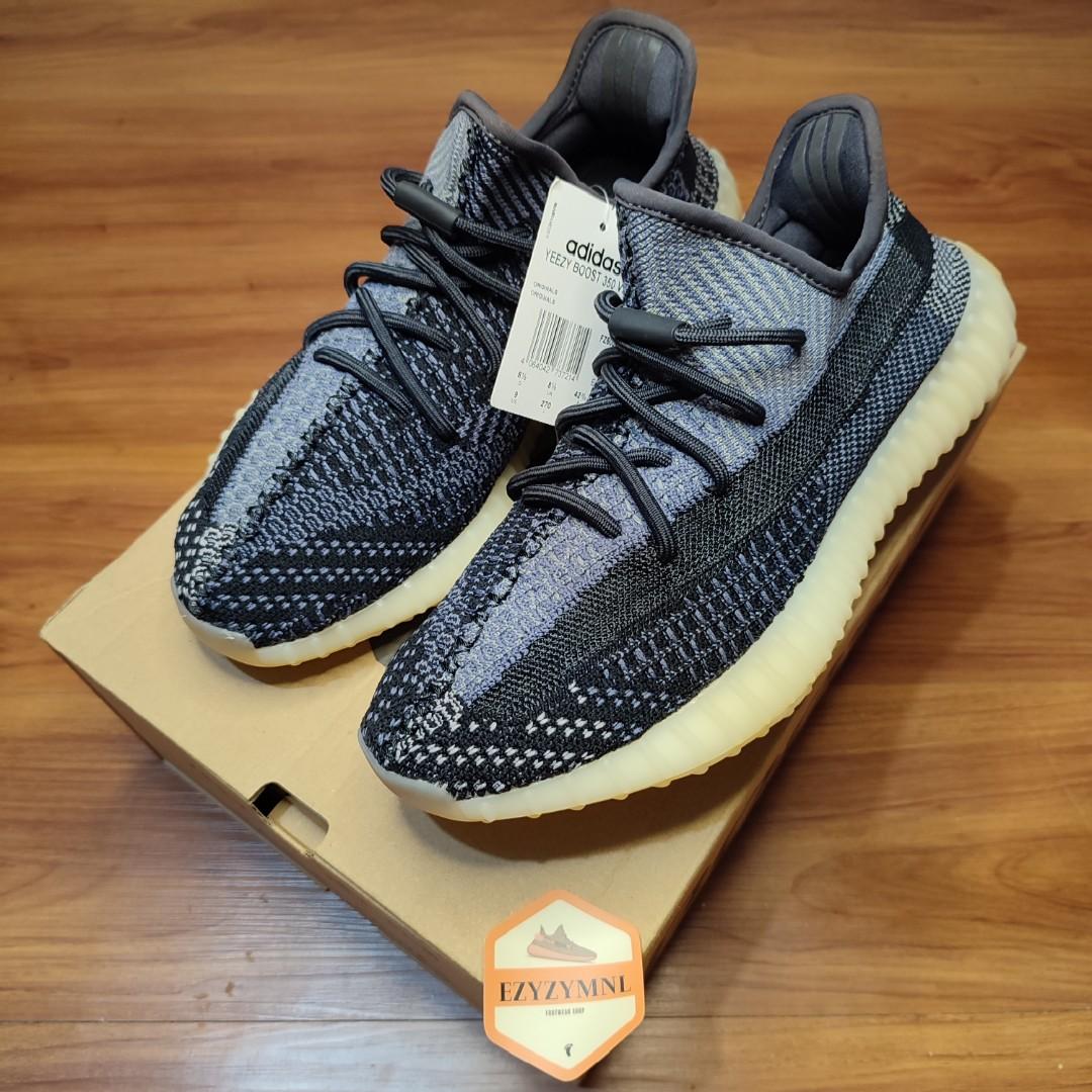 Adidas us yeezy top boost 350 v2 carbon